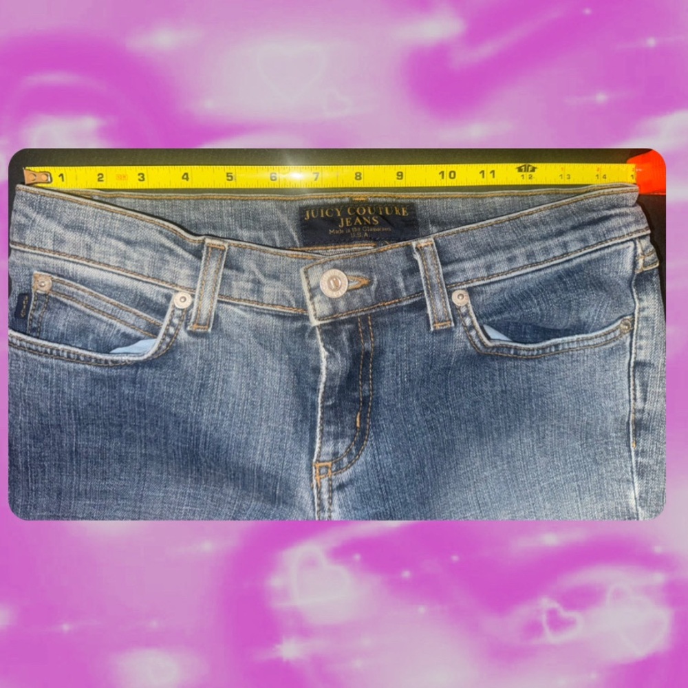 Juicy Couture Low Rise Flared Jeans - Picture 4 of 5